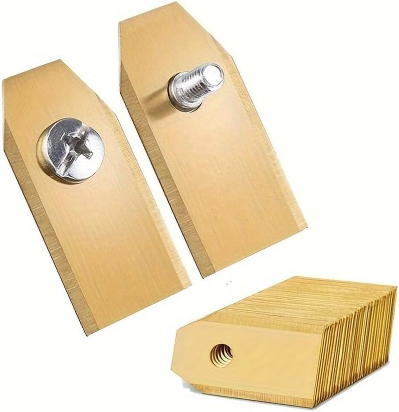 Lawn Mower Blades 36Pcs Compatible with All Mammotion Luba and YUKA Series Mower Robots, Robust Titanium Replacement Blade image number 2