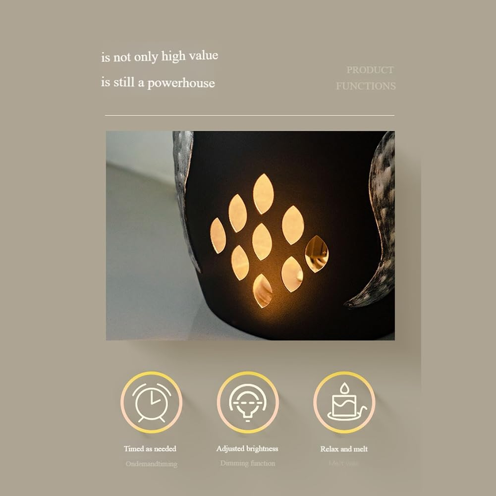 Owl Night Light Dimmable Owl Wax Melt Warmer Candle Melter (Timed Edition UK) image number 1