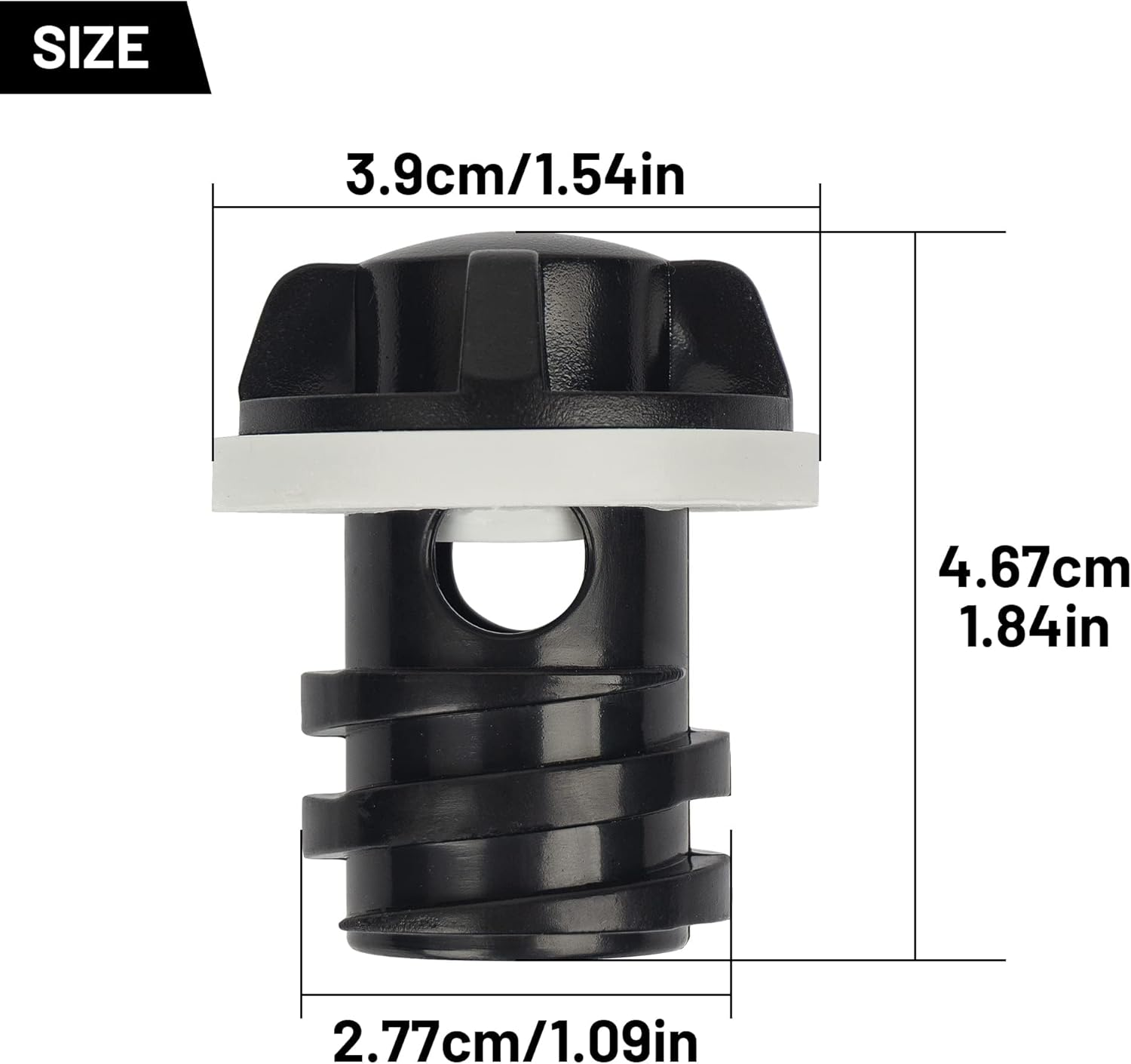 Cooler Drain Plug, 2 Pack Replacement, Compatible with Yeti Roadie, Tundra, and Tank Coolers and Fit for RTIC Coolers image number 6