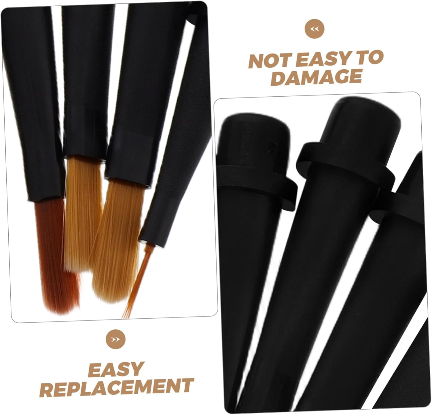 Beatifufu Nail Art Polish Brush Replacement Set Manicure Kit Brush Pen Set for Salons image number 1