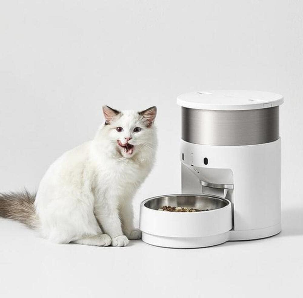 Petkit Fresh Element 3-Smart Pet Feeder, White/Silver image number 3