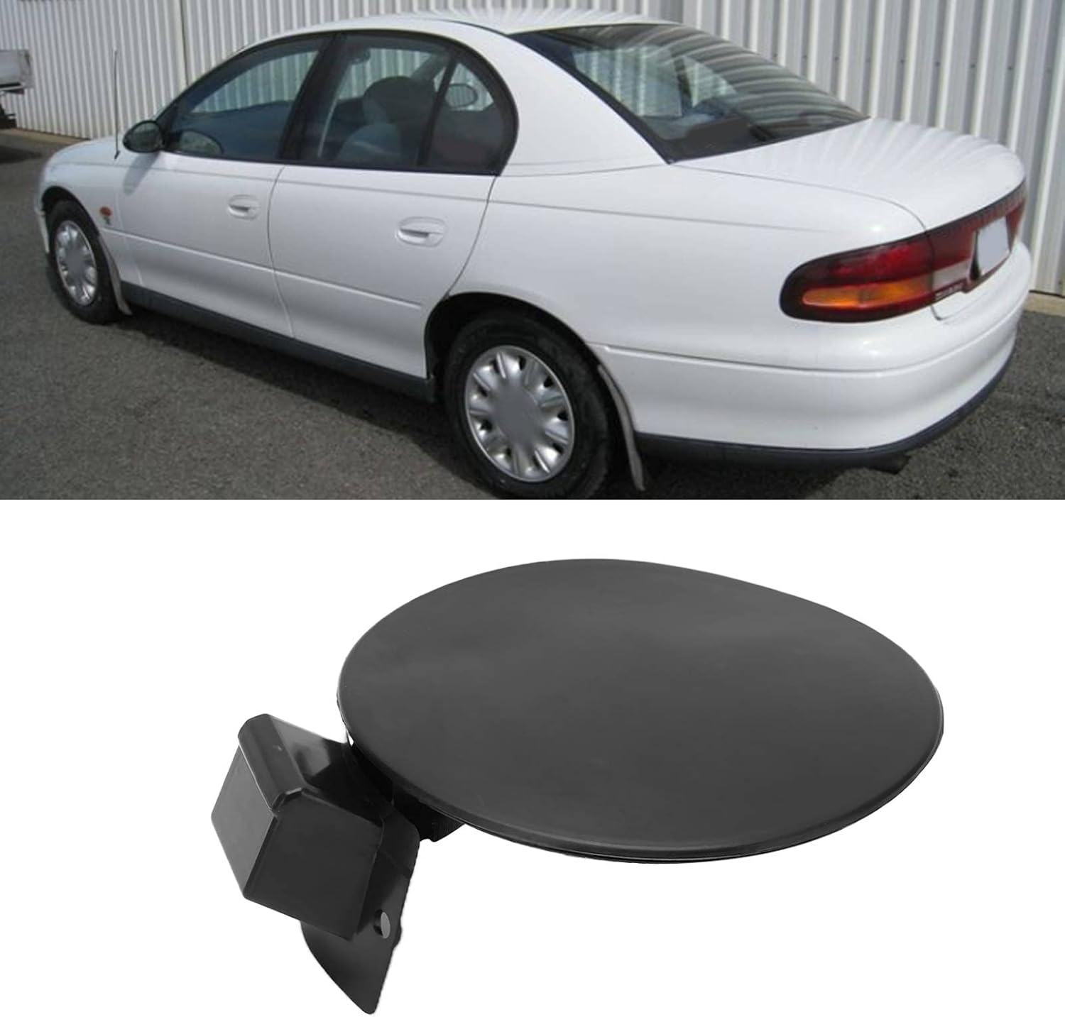 Fuel Filler Lid, Sturdy Gas Tank Flap Durable anti Corrosion for Car Replacement for Holden Commodore VT VX Sedan 1998-2002 image number 2