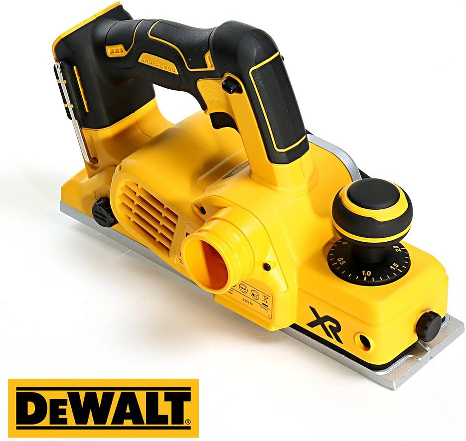 DEWALT DCP580N XR Brushless Cordless Planer - 18V Li-Ion - Yellow 18W image number 2