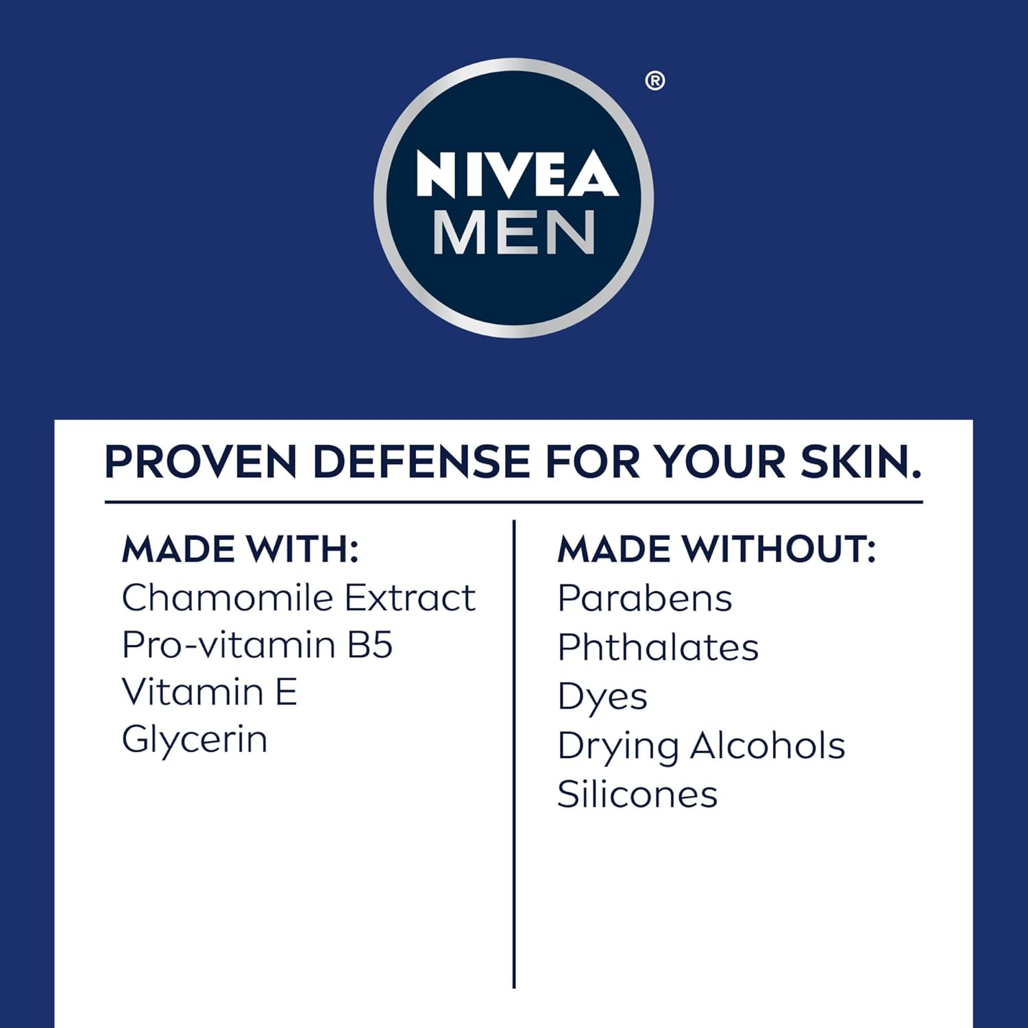 NIVEA for MEN Sensitive Post Shave Balm 3.3 Oz image number 6
