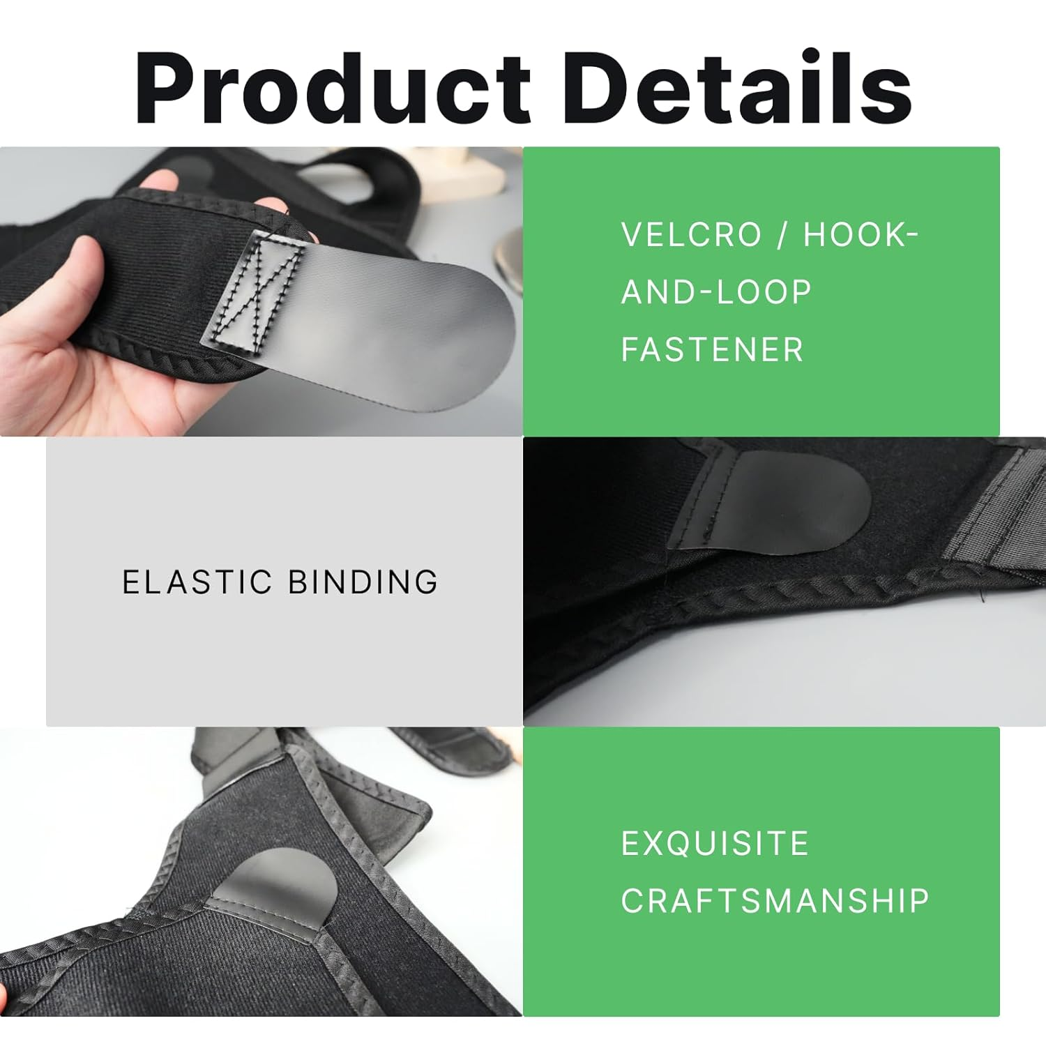 Adjustable Shoulder Brace with Pad, Support for Rotator Cuff, Tendonitis, AC Joint Pain Relief, for Men & Women, Fits Left or Right Shoulder image number 5