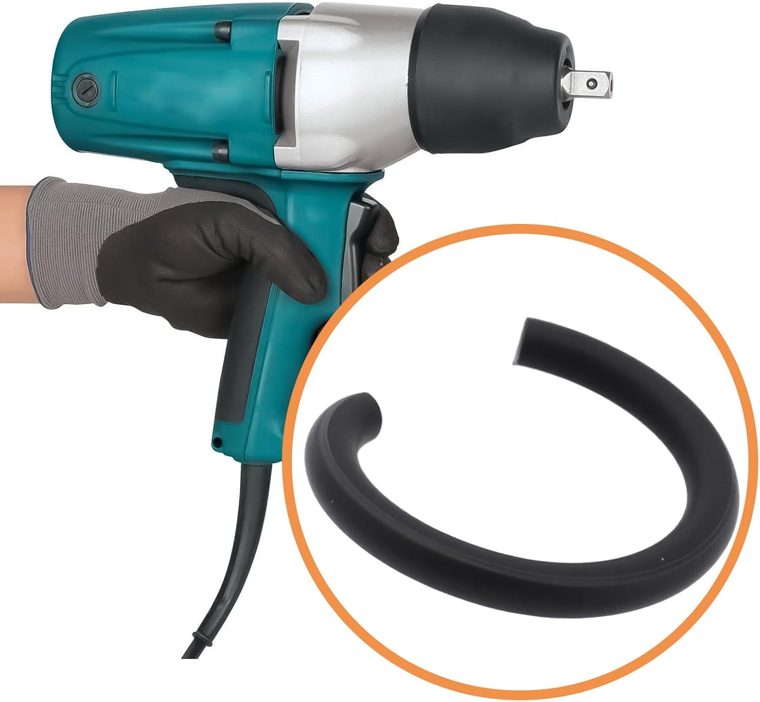 Create Idea 4Pcs Ring Spring 231907-1 Impact Wrench Spring No.10 Compatible with Makita DTW1002 DTW450 DTW300 DTW285 DTW281 DTW251 TW161 image number 6