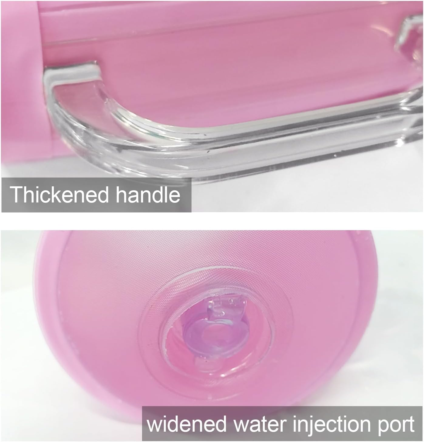 DEIRIS Water Dumbbells, Water Filled Training Dumbbells, Travel Weights Set, Adjustable Weights to 4-30 Lbs/Pair, Portable Gym for Strength Training, Fitness and Shaping - Blue: Max. 2 Lbs/1 Kg image number 3