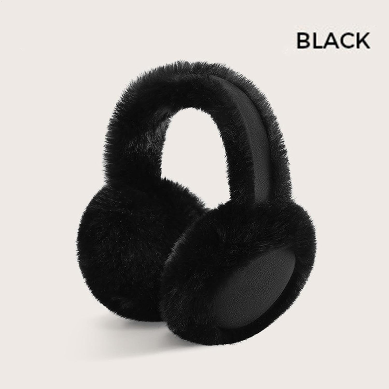 Lady Ear Warmer - Foldable Fleece Ear Warmer | Skin-Friendly Ear Covers, Cartoon Fleece Ear Warmers for Girls, Mom, Wife, Girlsfriend image number 1