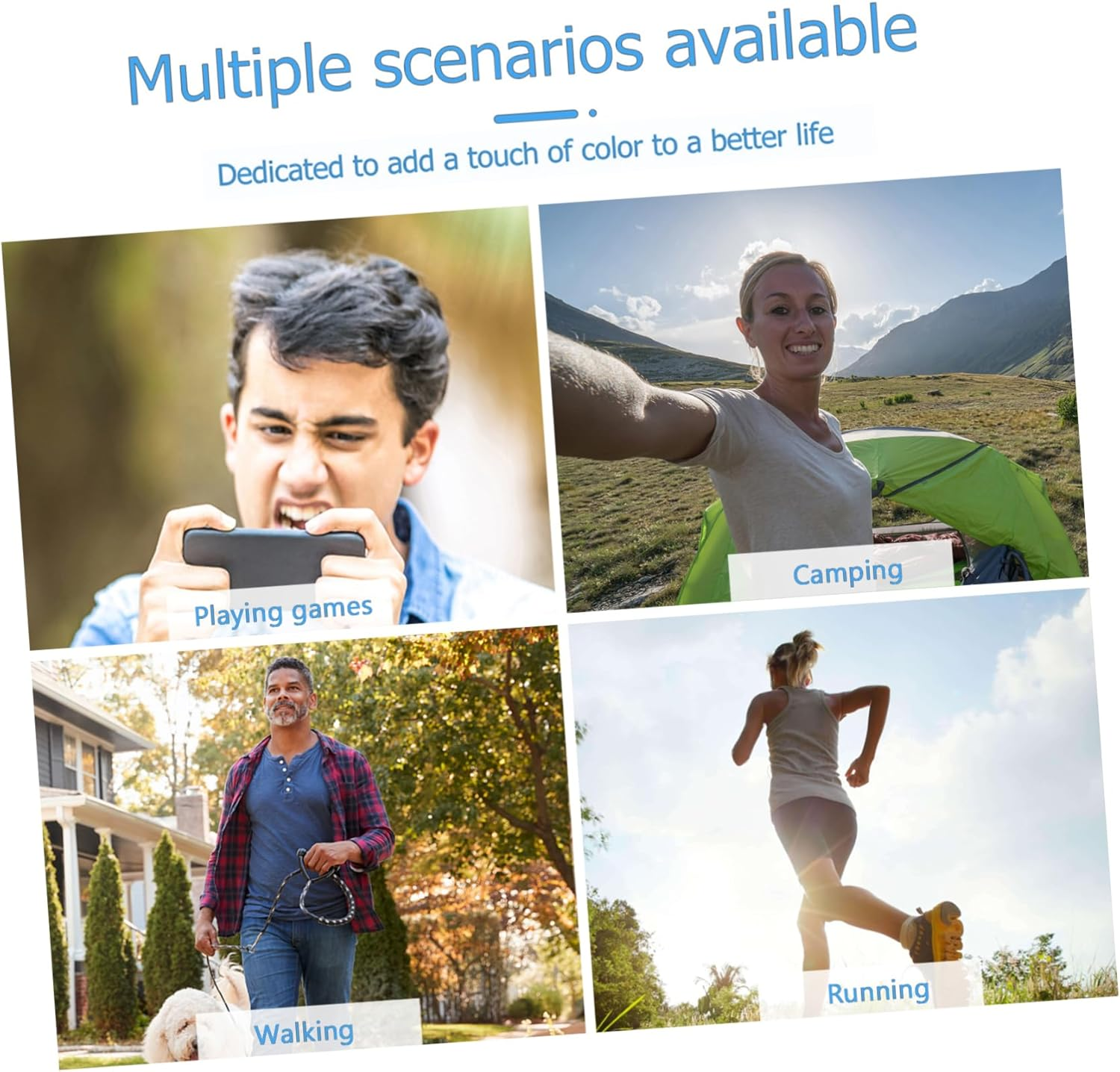 SECFOU Type-C In-Ear Earphone Subwoofer Bass Headset Mic for Phone and Tablet, Wired Gaming Earbuds for Mobile Devices, Grey Sports Earphones for Audio and Game image number 6