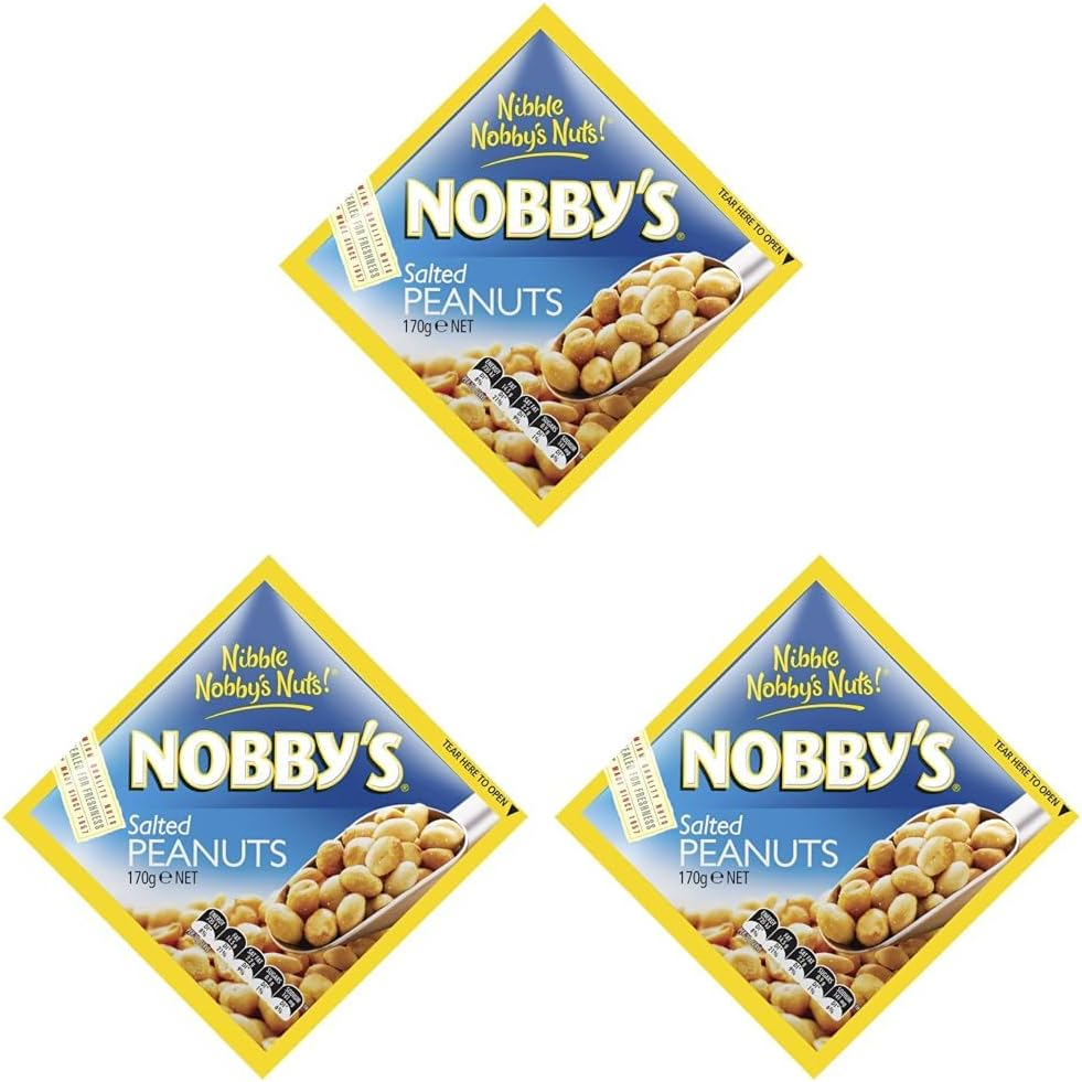 Nobby'S Peanuts Share Pack Salted 170G image number 1