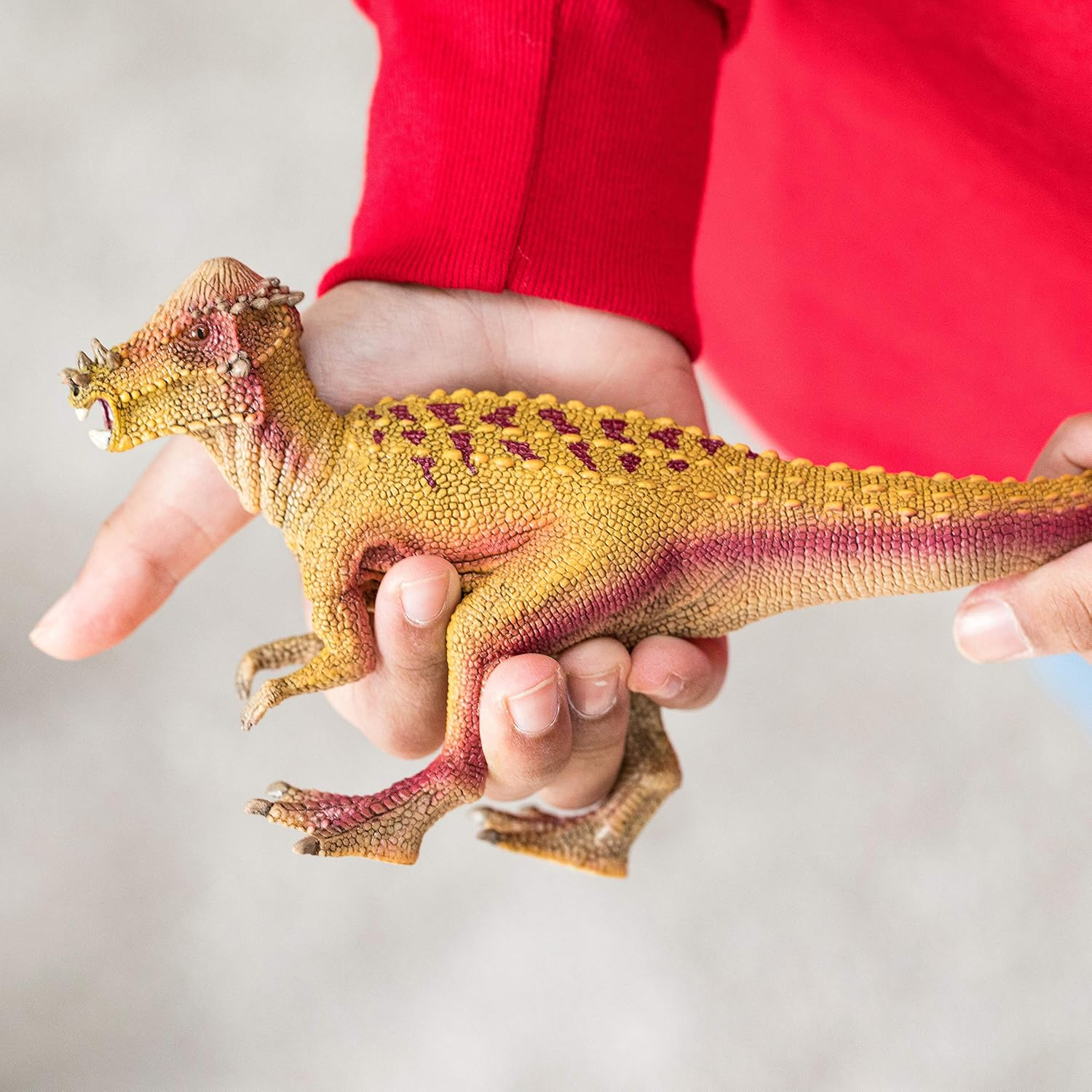 Schleich Dinosaurs, Realistic Dinosaur Toys for Boys and Girls Pachycephalosaurus Toy Figurine, Ages 4+ image number 6