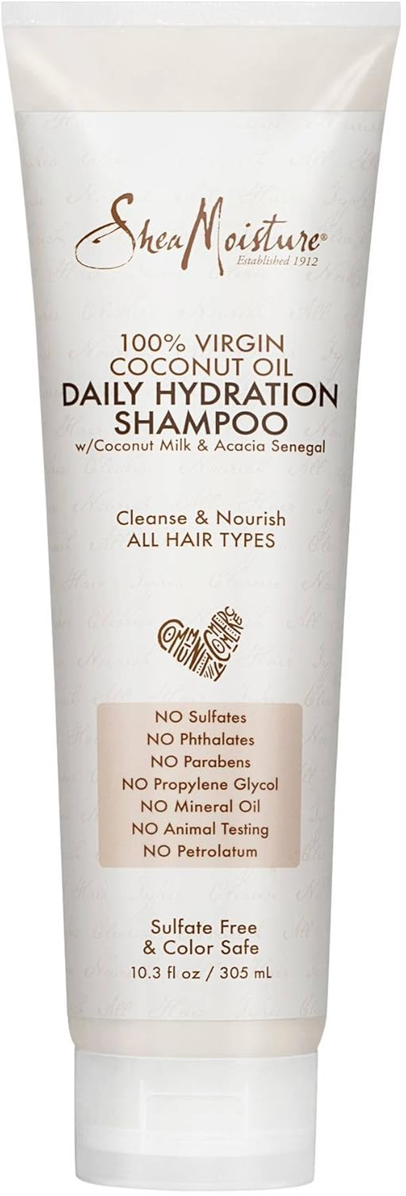 Sheamoisture 100% Virgin Coconut Oil Daily Hydration Shampoo 300Ml