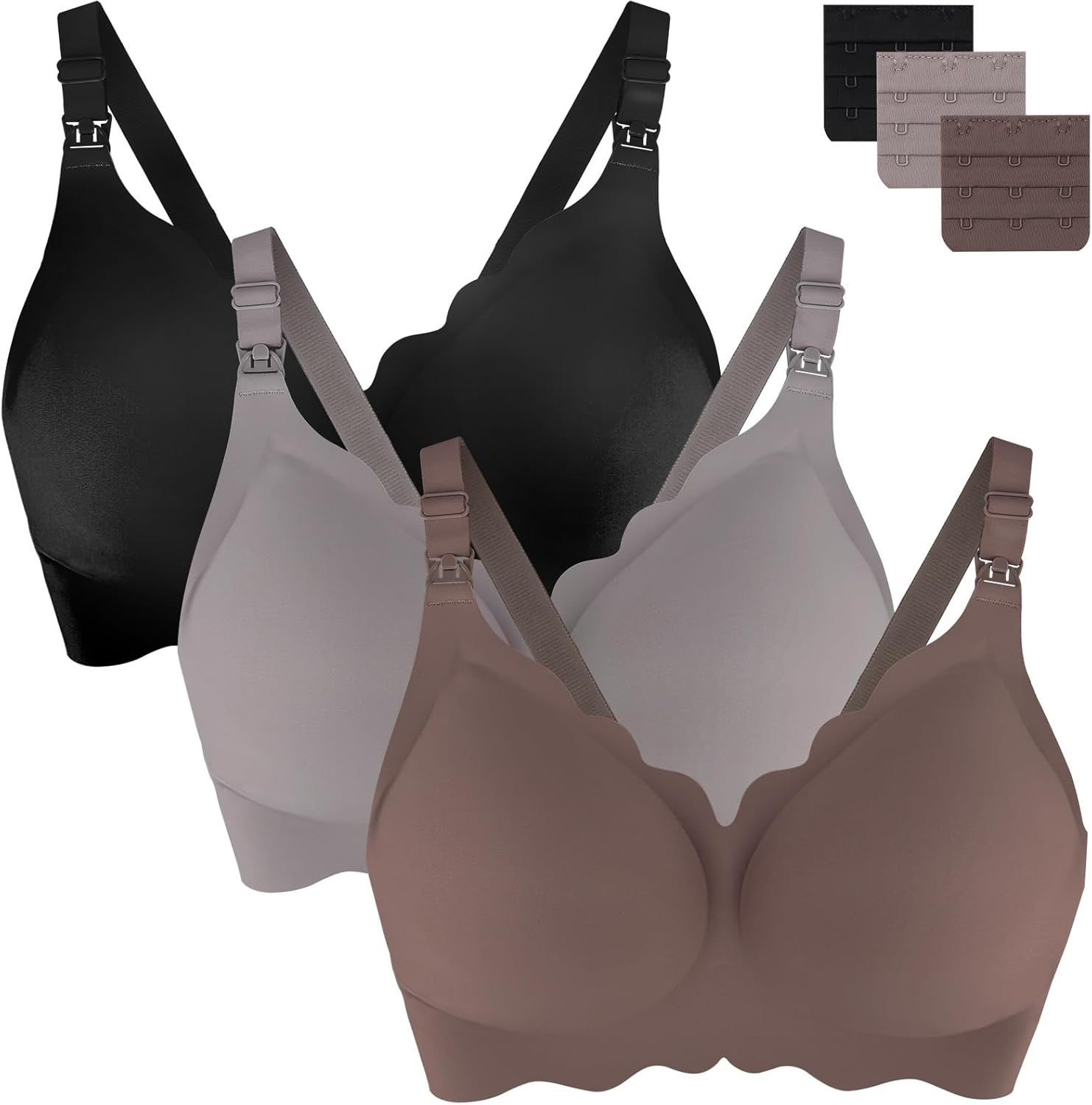 Uhdod Nursing Bras for Breastfeeding, Maternity Bra for Pregnancy, Breastfeeding Bras for Women Maternity Bras for Women