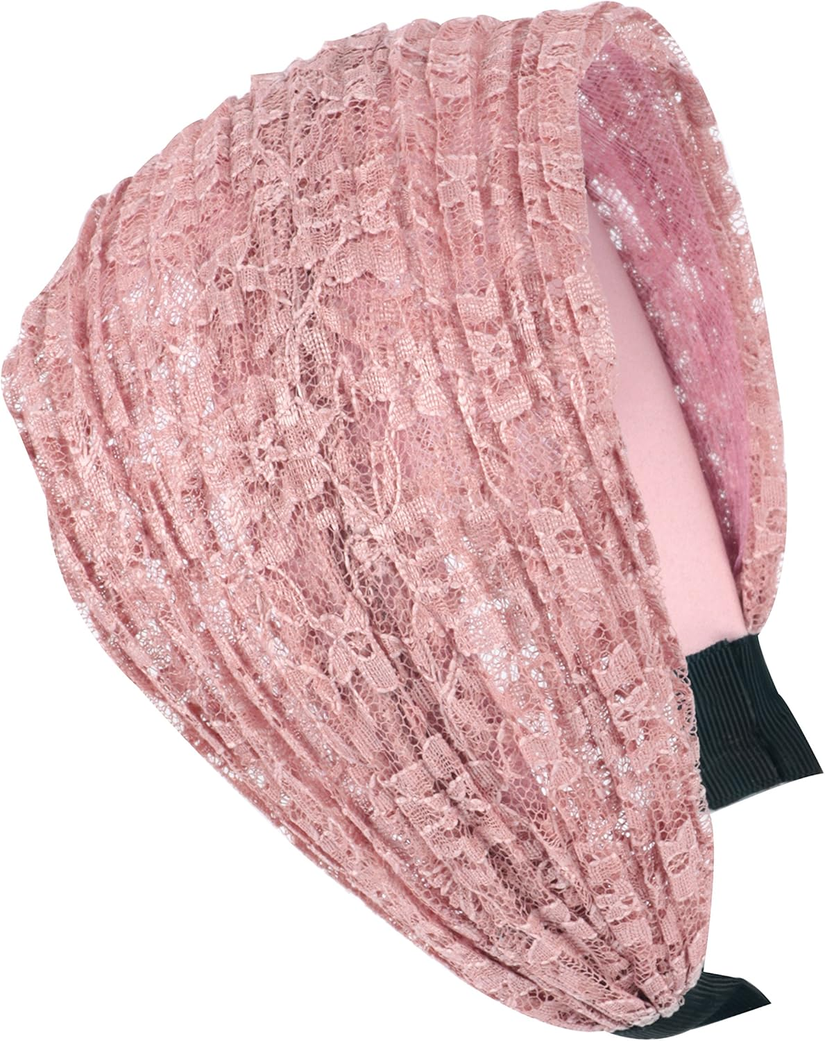 Axy Wide Headband Beautiful Women'S Headband Hair Accessories Hair Band Hairband HR14 (Beige) image number 5