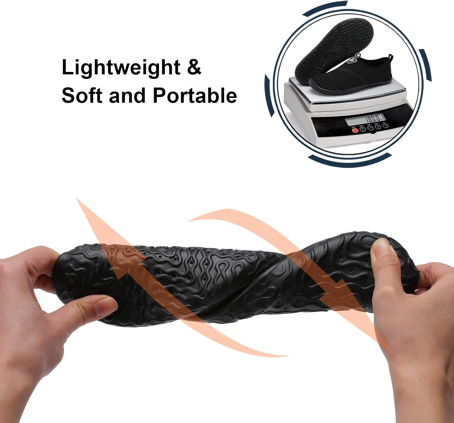 Spesoul Womens and Mens Water Shoes Breathable Quick Dry Soft Barefoot Aqua Socks for Hiking Swim Beach Surf Yoga Sport image number 2