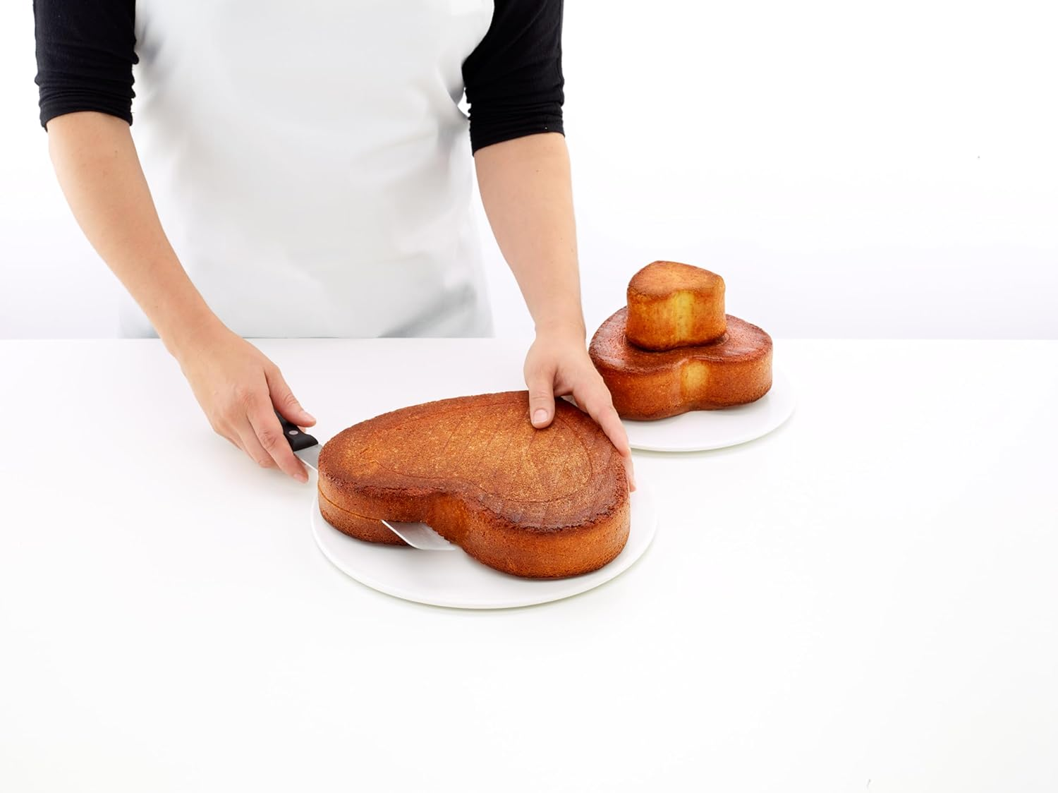 Lekue Heart Cake Mold, Red image number 5