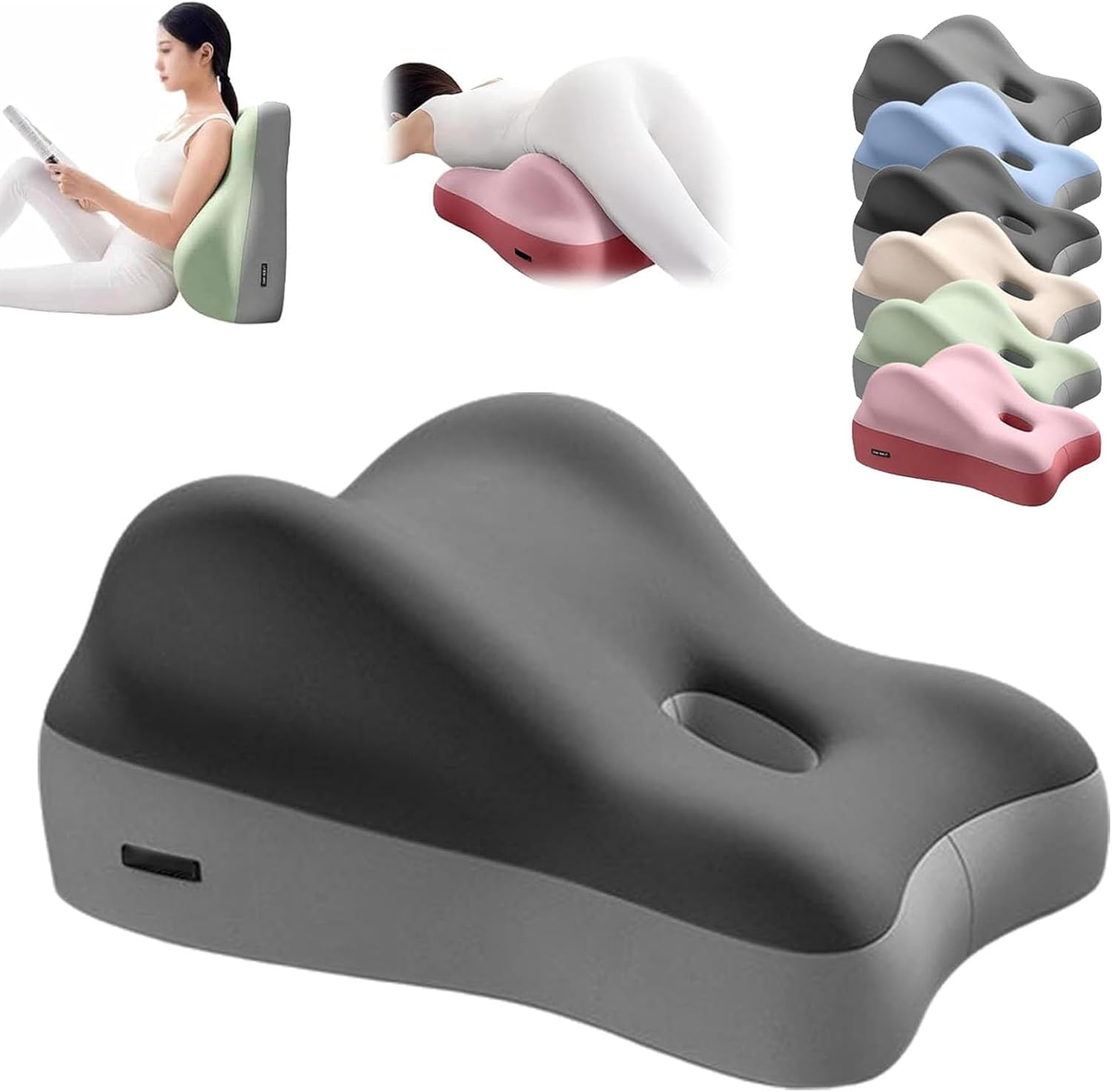 Butt Cushion for Couples, Couples Butt Cushion - Sturdy Design, Low-Profile Design Couple Pillow for Intimacy, Recovers after Impact, Ideal for Sitting and Lying image number 4