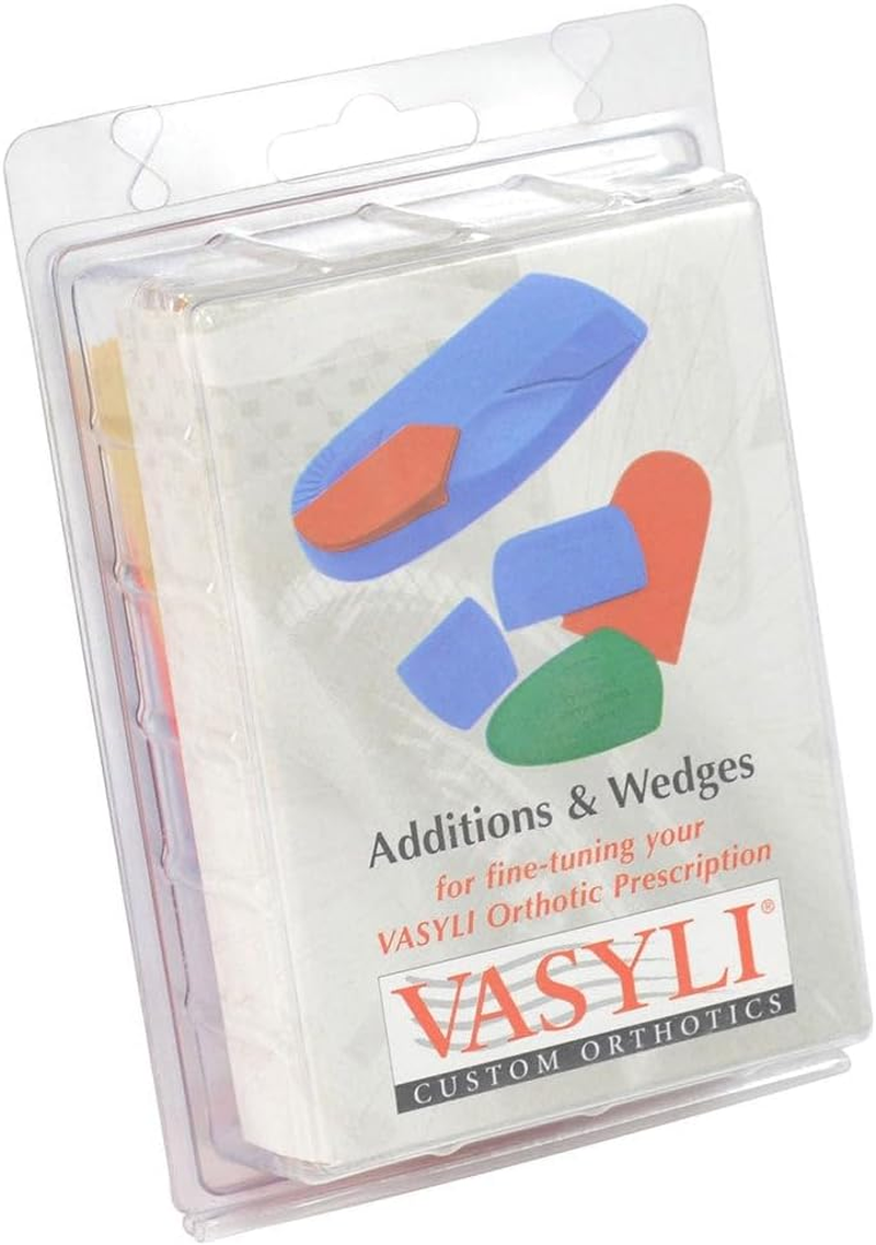 Vasyli Heel Lift Elevator 5 Pairs / 10Pk - Large - 8Mm