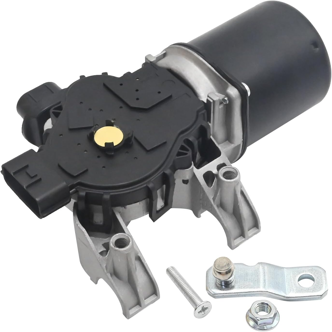 Ollanoos Front Wiper Motor 288100678R Front Windscreen Wiper Motor for Right Hand Drive RHD Vehicles Replacement for Renault Clio Mk4 2013-2020 Replace 288603753R image number 2