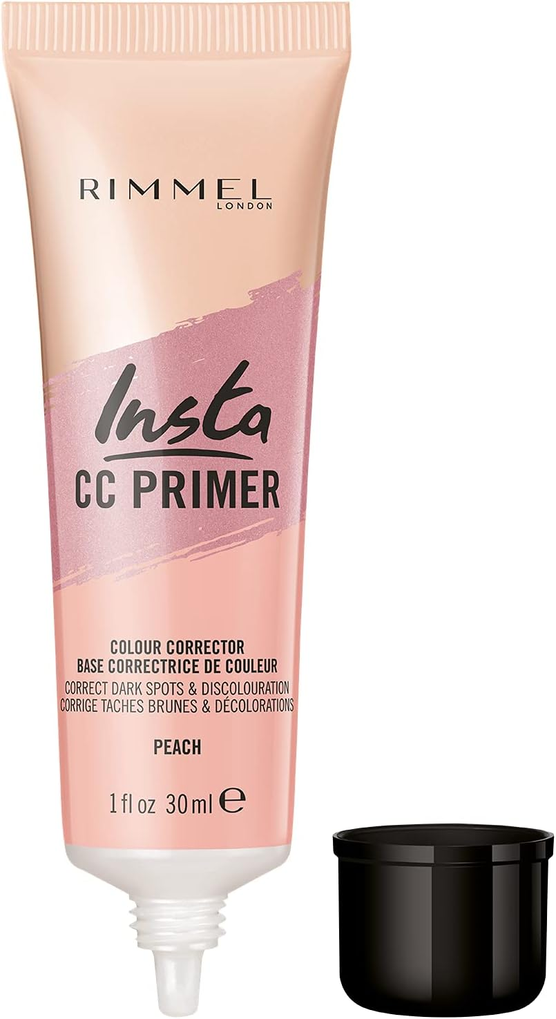Rimmel London Insta CC Primer, Peach, 30Ml image number 6