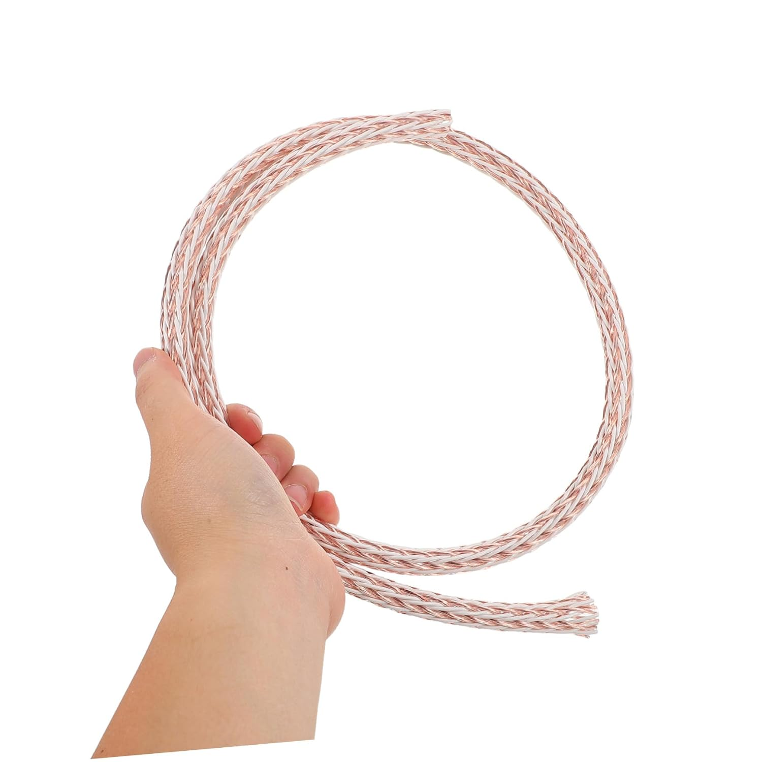 PERSELOSO High Fidelity Single Crystal Copper Speaker Wire Spool Heavy Duty Audio Power Cable for and Hifi Sound System Reduces Signal Loss Enhances Clarity image number 6