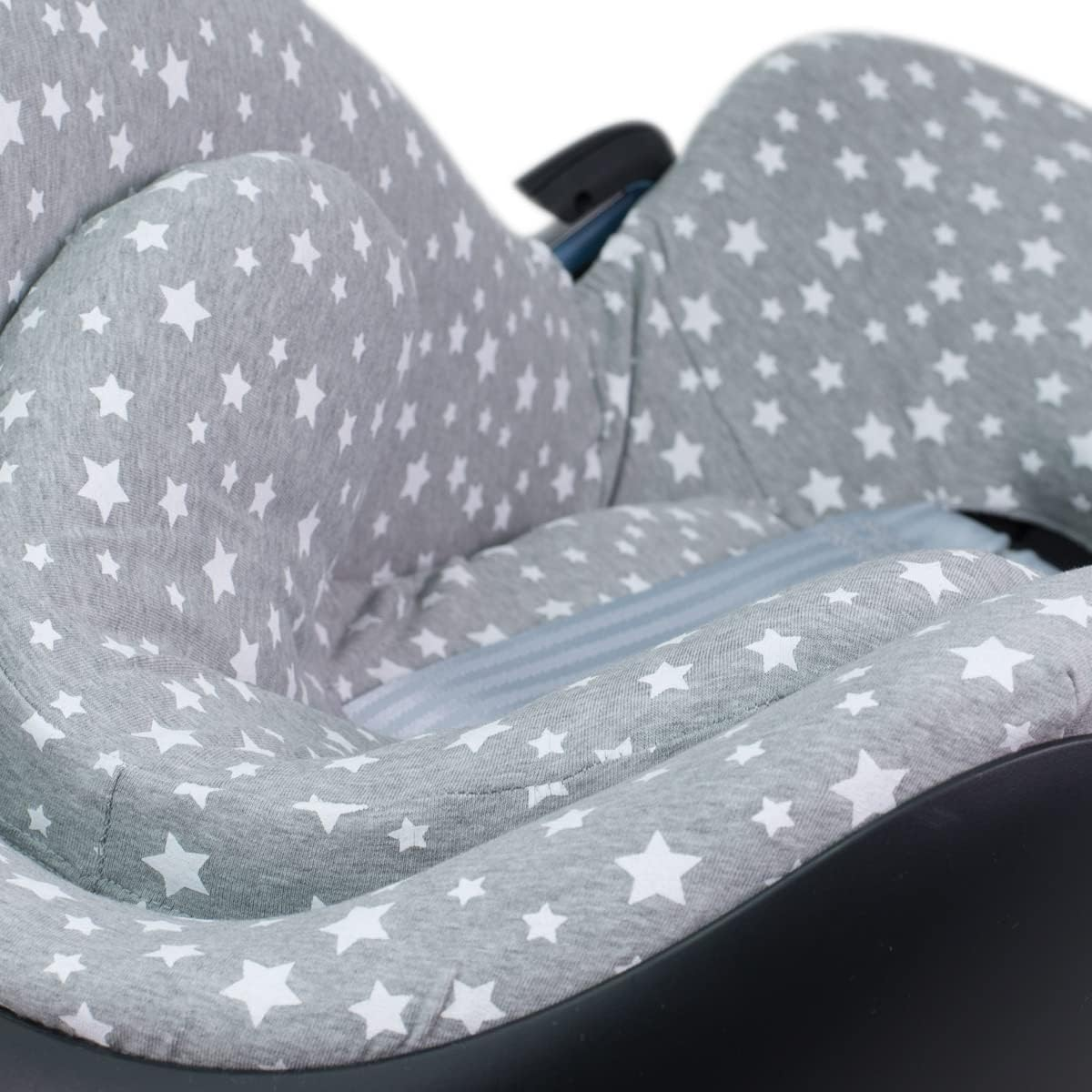 Janabeb&eacute; Car Seat Cover Liner for Cybex Aton Cloud Q, Aton M (White Star) image number 5