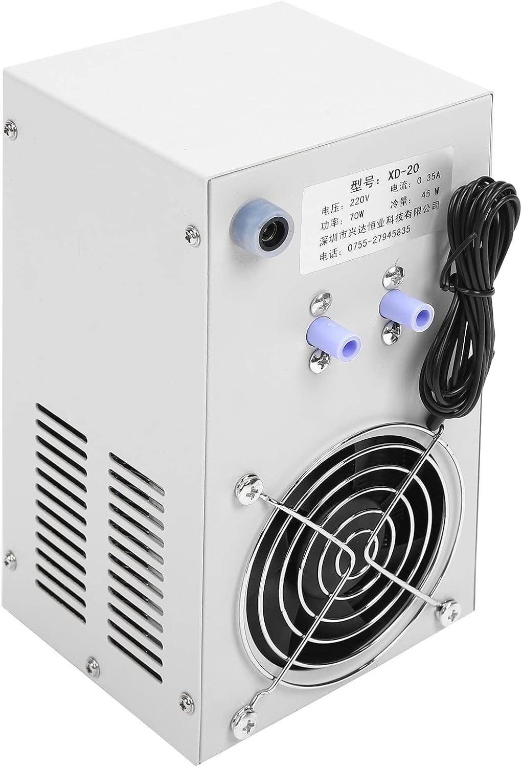 Aquarium Chiller, Aquarium Electronic Cooler Fish Cooling System Water Cooler for Freshwater Water and Seawater image number 3