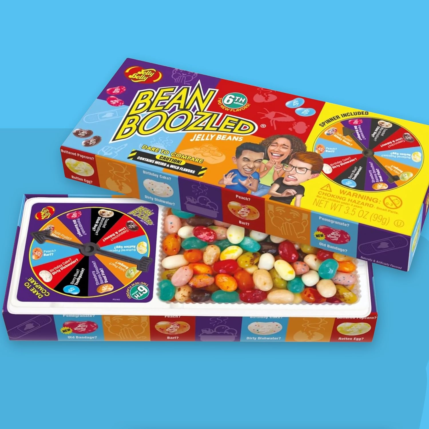Jelly Belly Bean Boozled Spinner Gift Box, 100 G image number 5