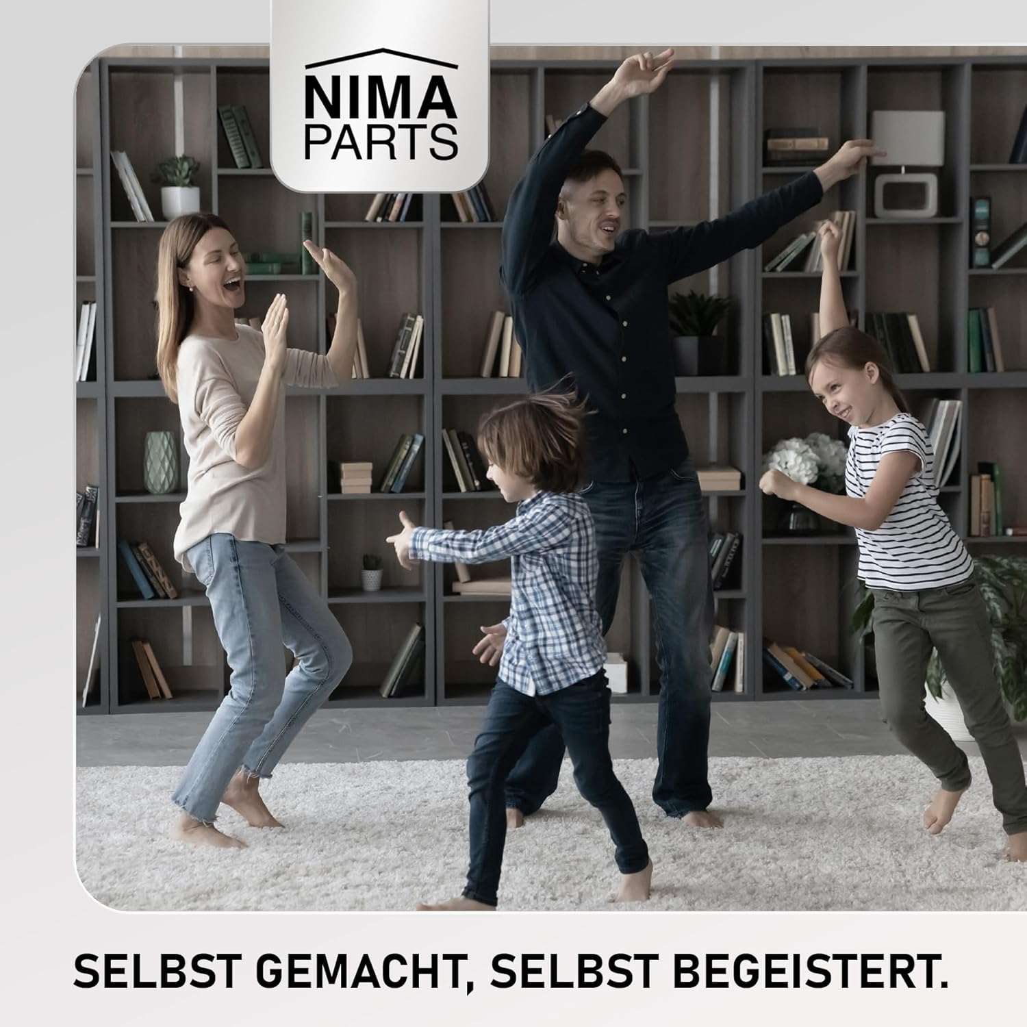 NIMA PARTS Shelf Brackets - Made in Germany - Shelf Supports Compatible with IKEA Ivar Shelf, Pack of 40 image number 4