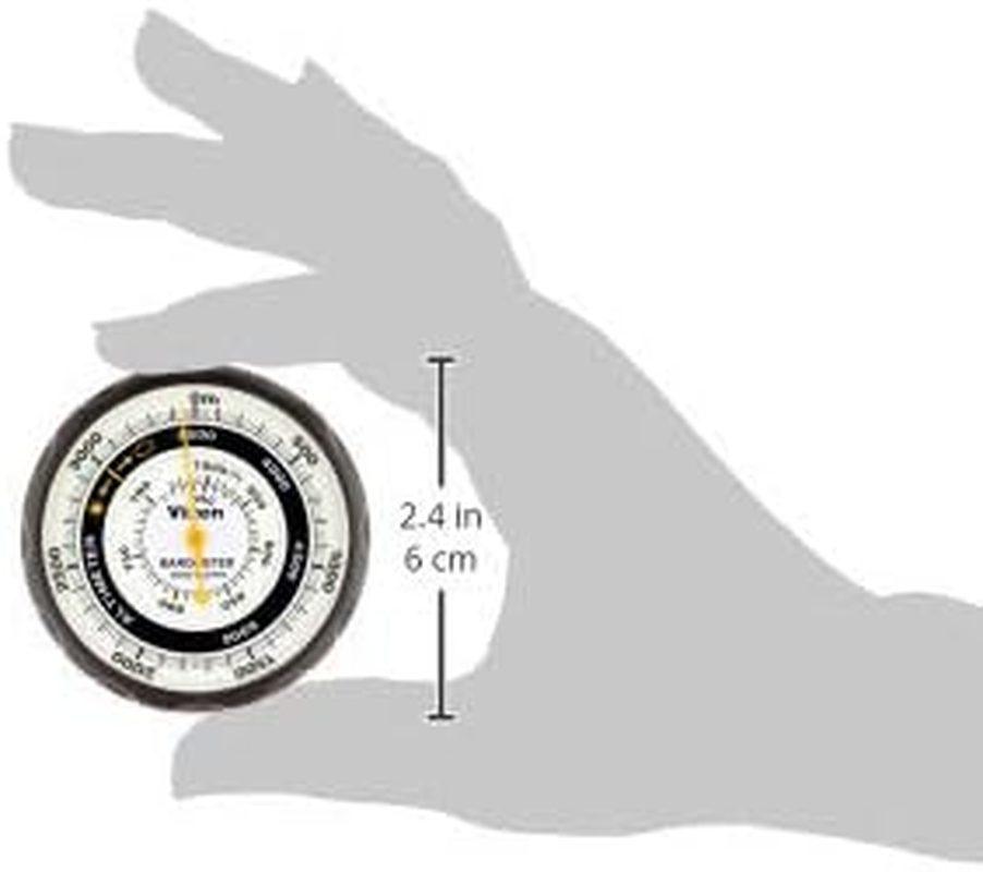 Vixen 46811 Vixen Altimeter, Analog with Barometer, Black image number 3