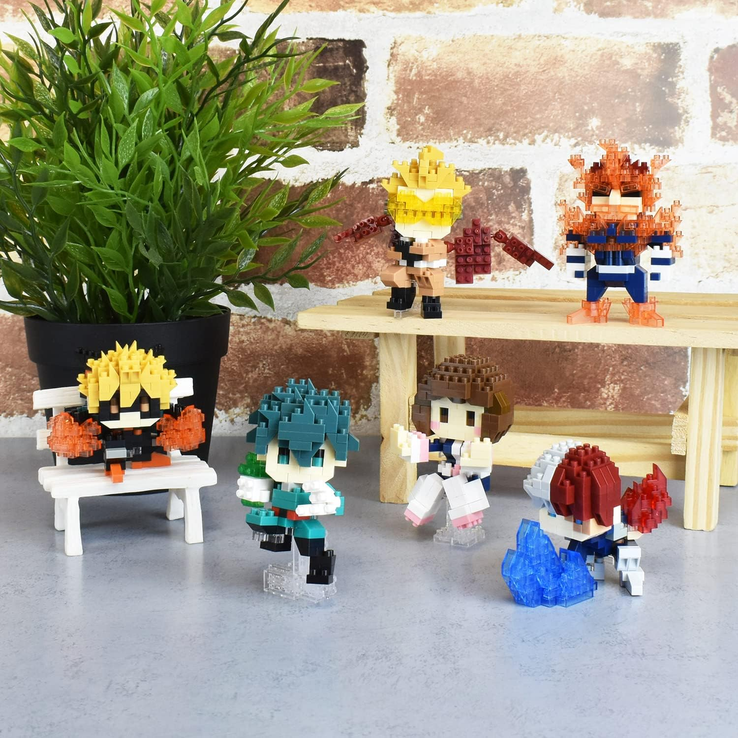 Nanoblock - My Hero Academia - Endevor, Nanoblock Character Collection Series (Box of 12) image number 6