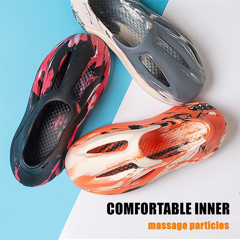 LOSD Foam Runner Shoes, Cloud Slides, Anti-Slip Quick-Drying Fashion Beach Shoes image number 5