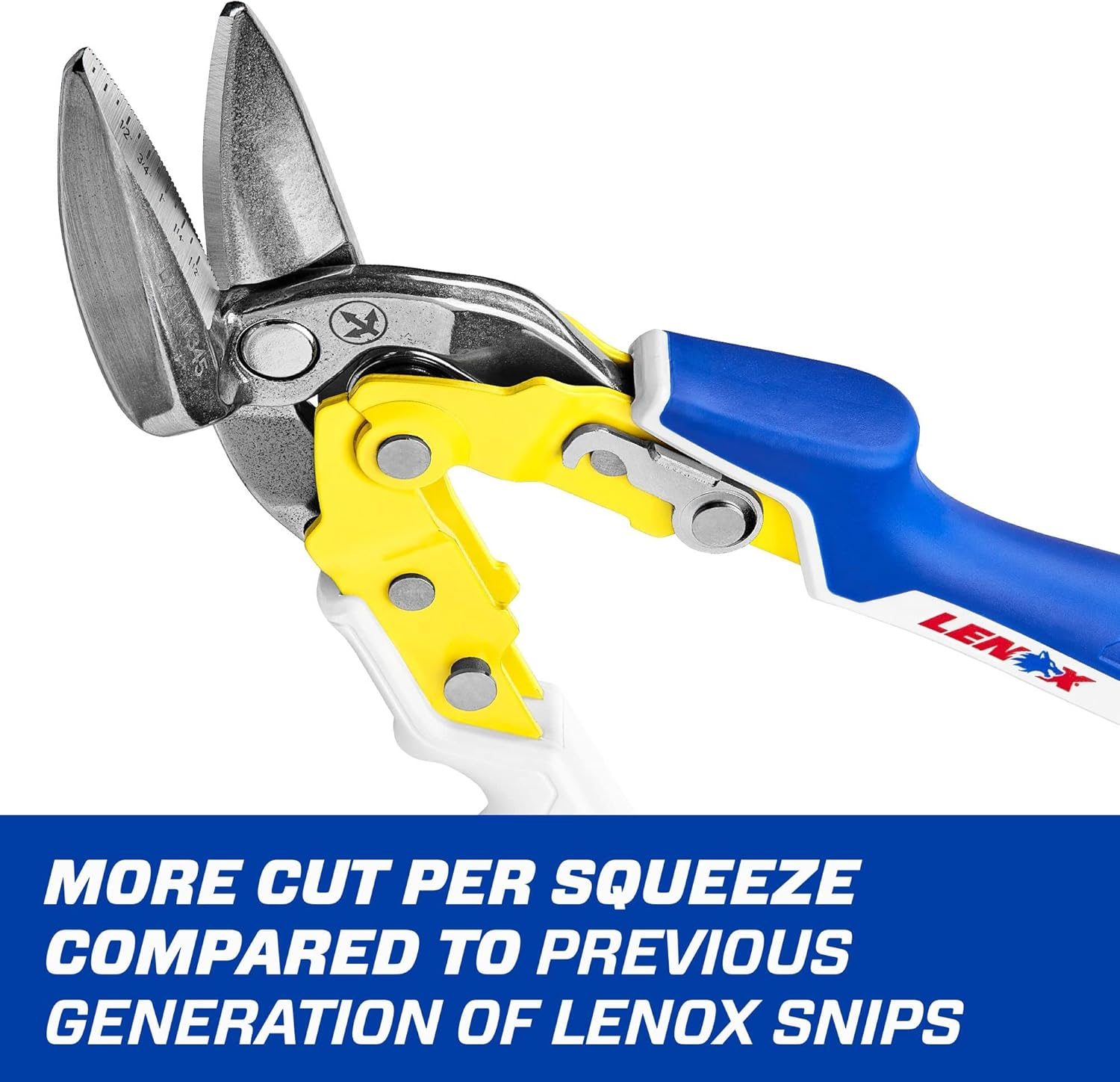 LENOX TOOLS Pliers, Offset Straight Aviation Snips​ (LXHT14345​) image number 6