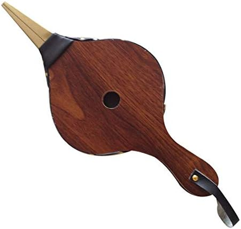 TF Bellows for Barbecue Fireplace Grill Blower Brown 3 Sizes to Choose with Leather Strap Fireplace & Grill, Iron, Brown