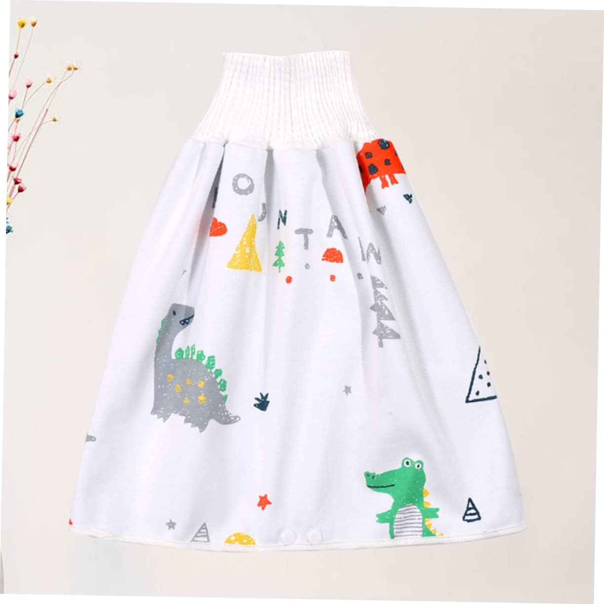 Kisangel Pee Training Pants Reusable Nappies for Boy Girl Convenient Design for Outdoor Activities Breathable Durable and Washable Dinosaur image number 2