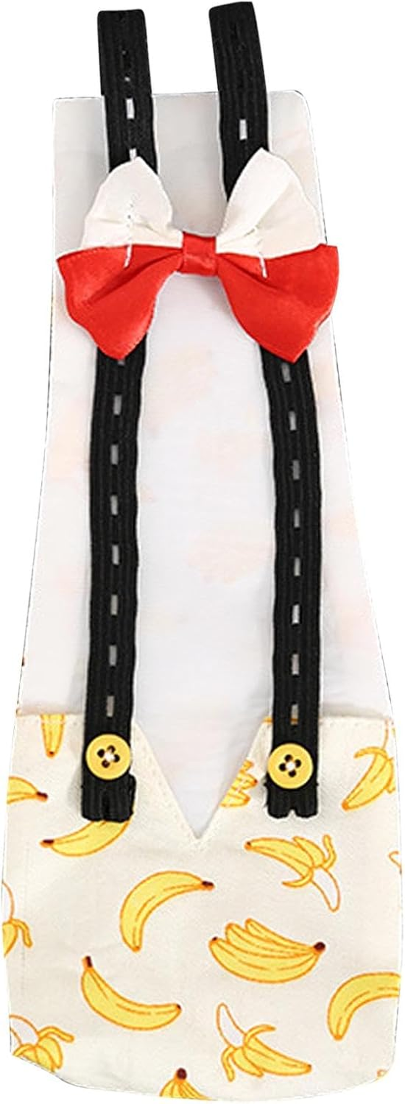 Duck Diapers - Reusable Duck Diaper,Reusable Duck Diapers with Bow Ties, Washable Printed Fabric Pet Poultry Nappies Supplies