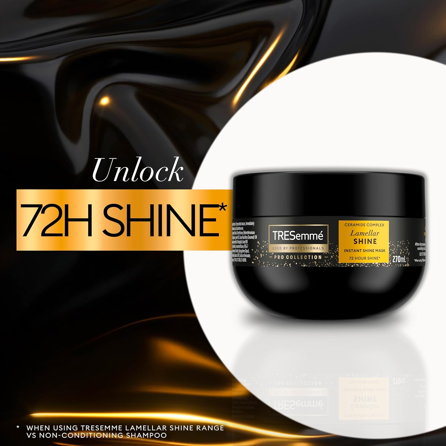 Tresemme Lamellar Shine Instant Shine Hair Mask 270 Ml - 270 Ml (Pack Of 2) image number 6