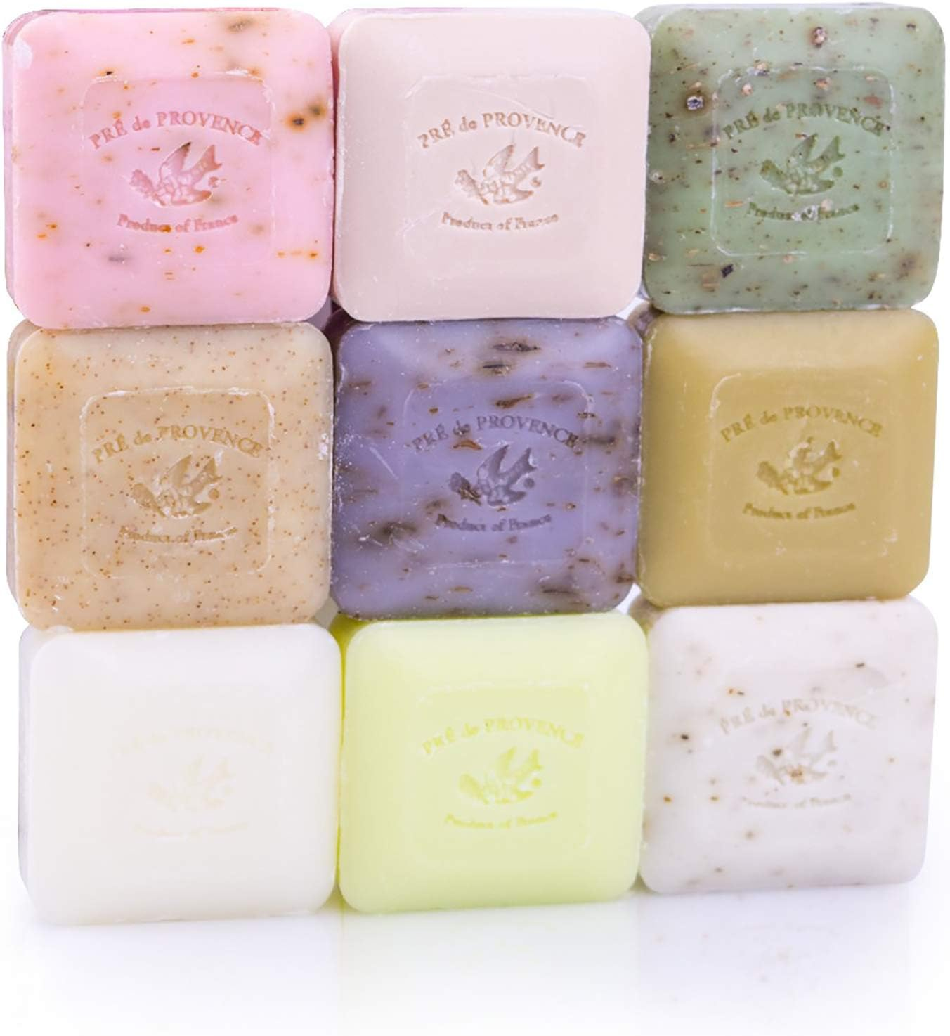 Pre De Provence French Soap Assorted Boutique Luxury Gift Box (Set of 9), Scented Herb image number 3