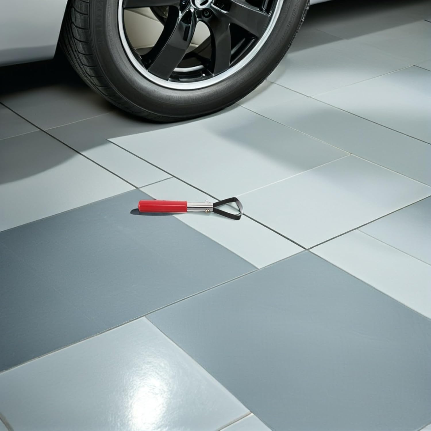 LOEFLIFA 2Pcs Heavy Duty Tire Scraper and Patch Roller Tool for Efficient Gap Cleaning and Adhesive Removal Multi Material Wheel Repair Kit Compact DIY Tire Patch Tool for Car Truck Tractor image number 6