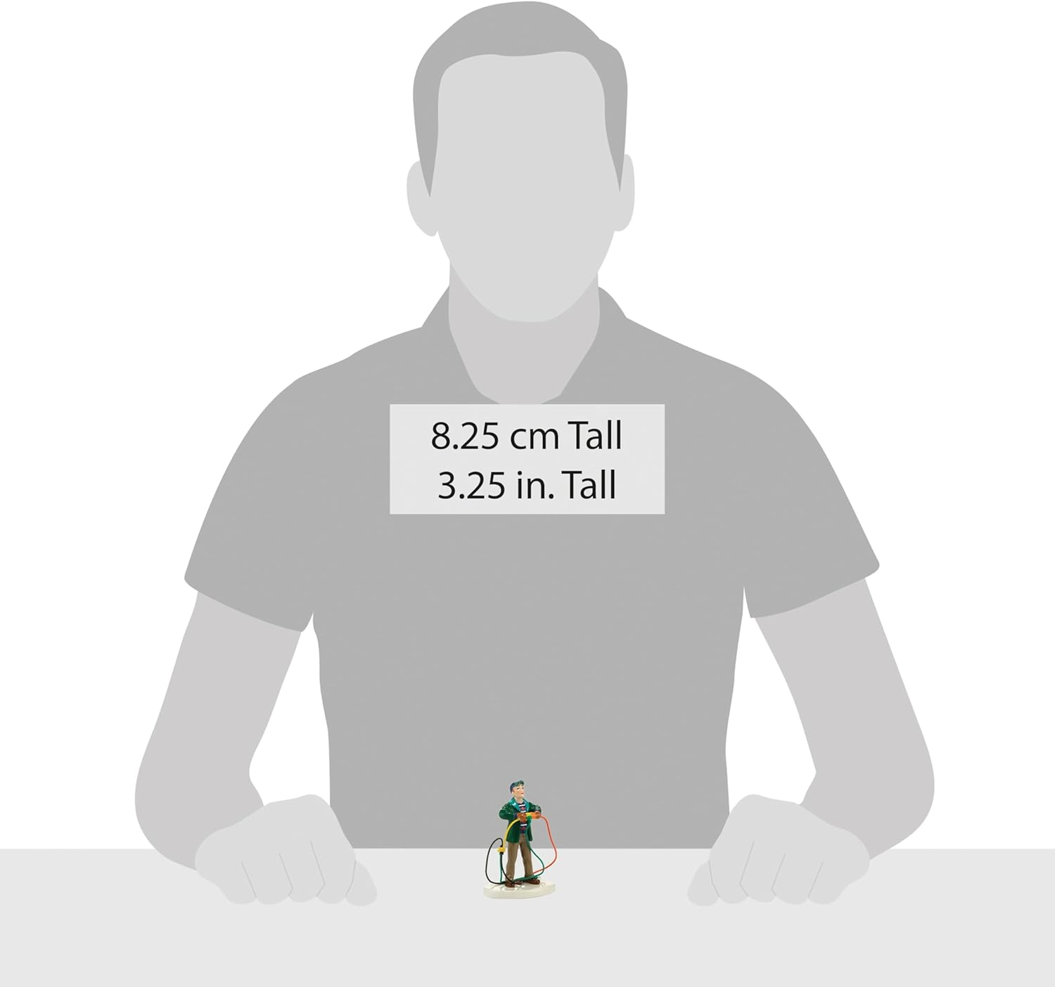 Department 56 Snow Village National Lampoon'S Christmas Vacation Accessories Fire It up Dad Figurine, 1.38 Inch, Multicolor