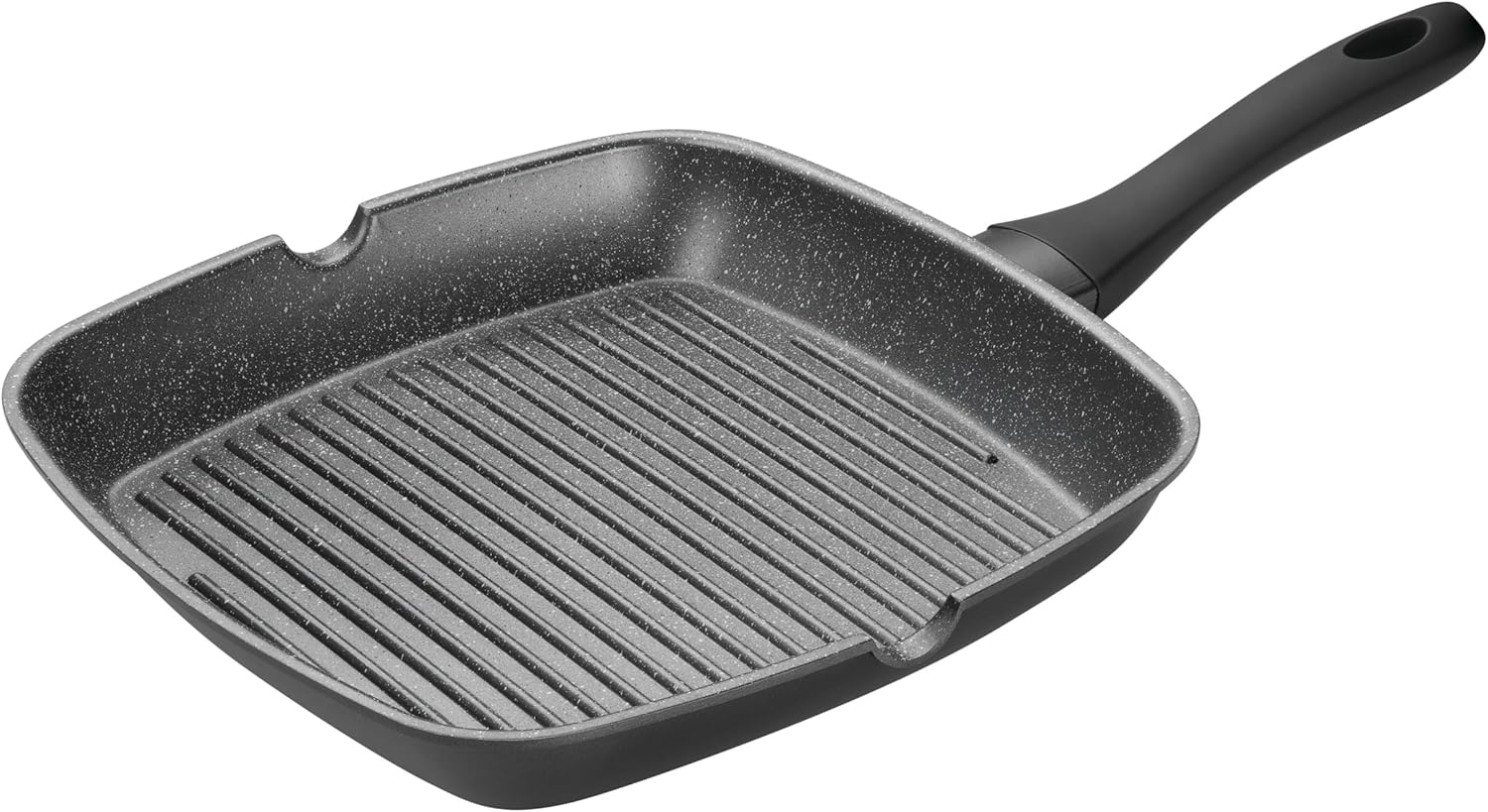 Pyrolux Pyrostone Square Grill Pan, 28 X 28 Cm Black