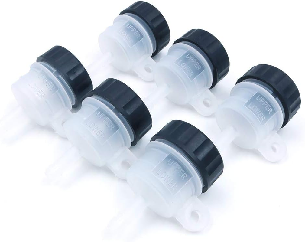 Namvo 6 Piece Motorcycle Parts Universal Brake Container Front Fluid Bottles Oil Cup Motorcycle Master Brake Cylinder Straight Head image number 3
