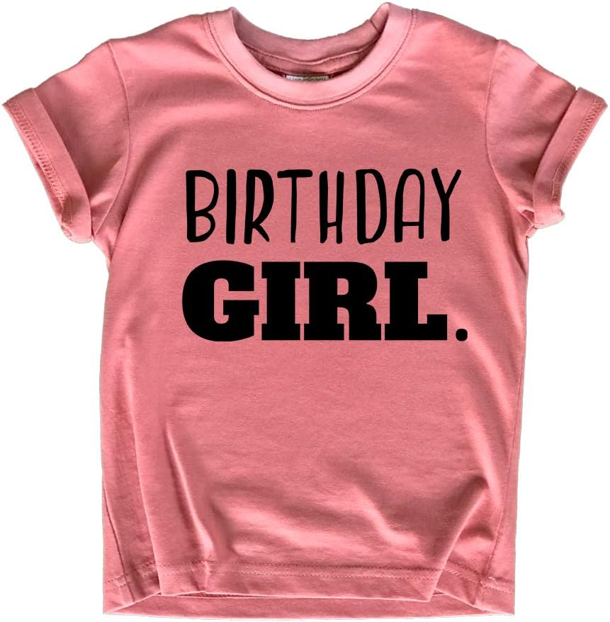 Birthday Girl Shirt Girls Birthday Tee Outfit Toddler Baby 1St 2Nd 3Rd 4Th 5Th 6Th 7Th