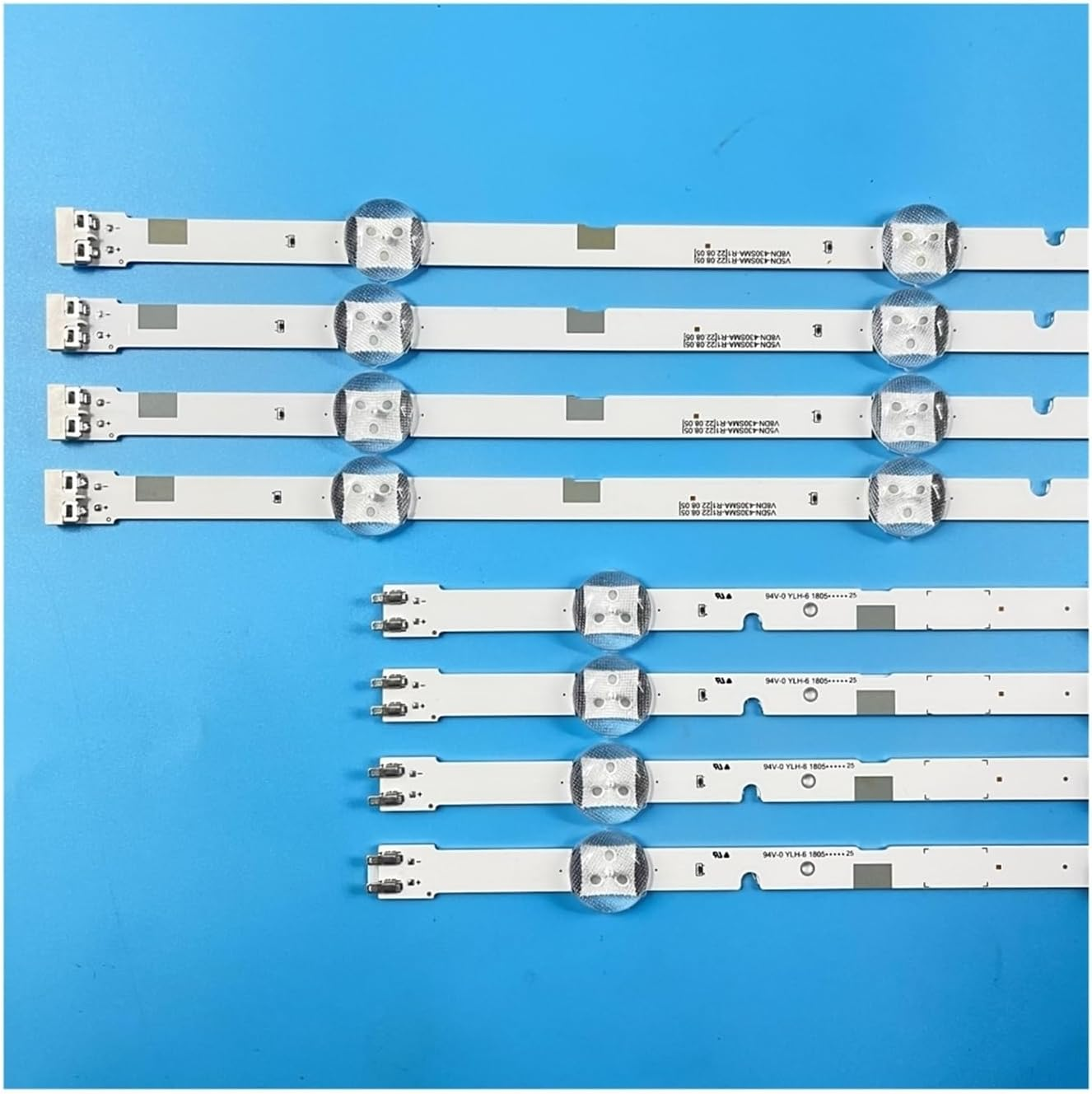 LED Backlight Bar for V8DN-430SMA-R0 430SMB UE43N5300AU UE43N5000 UN43J5290 UN43T5300 BN96-46570A 46571A Hg43Ad570Sjxxz(Kit 16Pcs for 2 TV) image number 3
