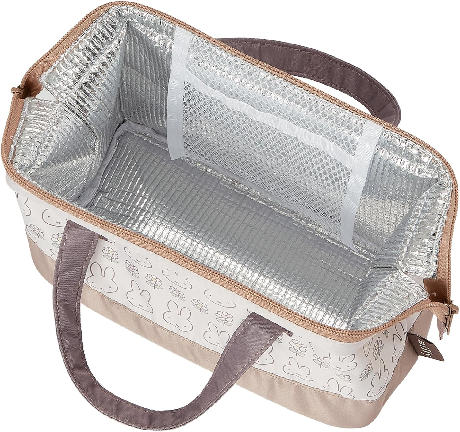 Skater Miffy Cooler Bag Tote Bag image number 1