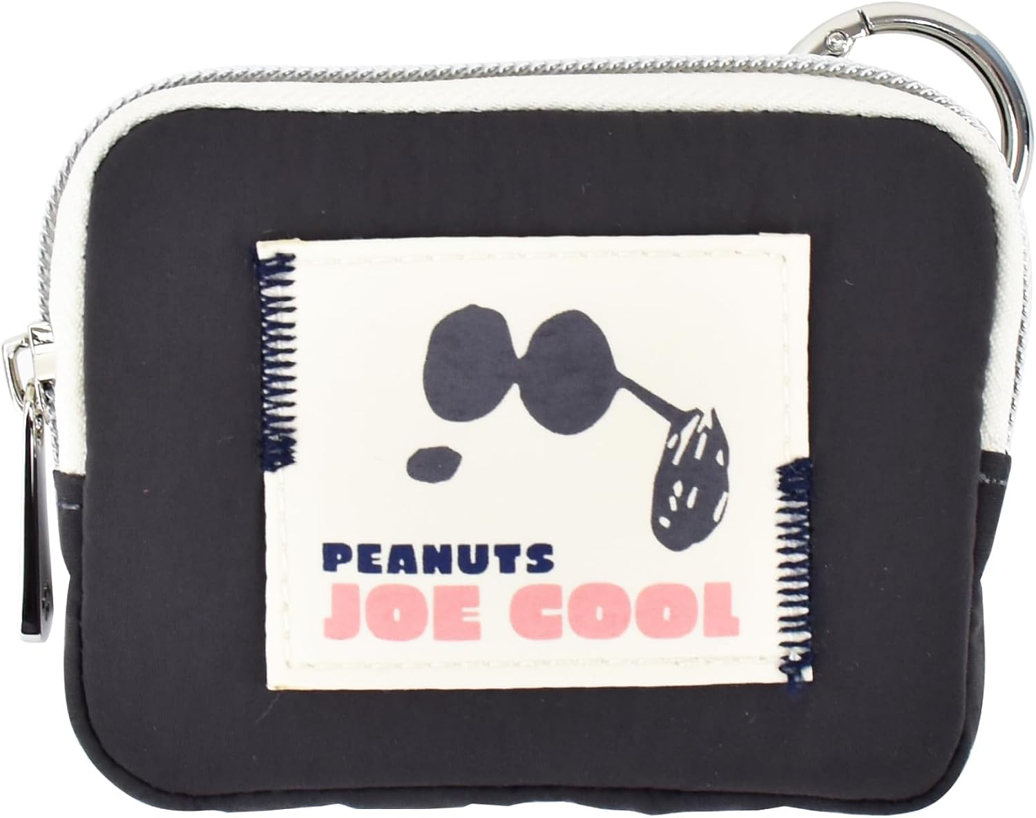 Mini Flat Pouch with Carabiner Patch