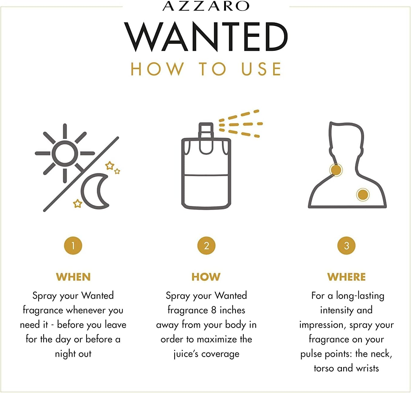 Azzaro Wanted Tonic Eau De Toilette Spray for Men 50 Ml image number 3