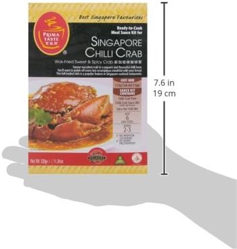 Prima Singapore Chill Crab Meal Sauce Kit 320 G image number 1
