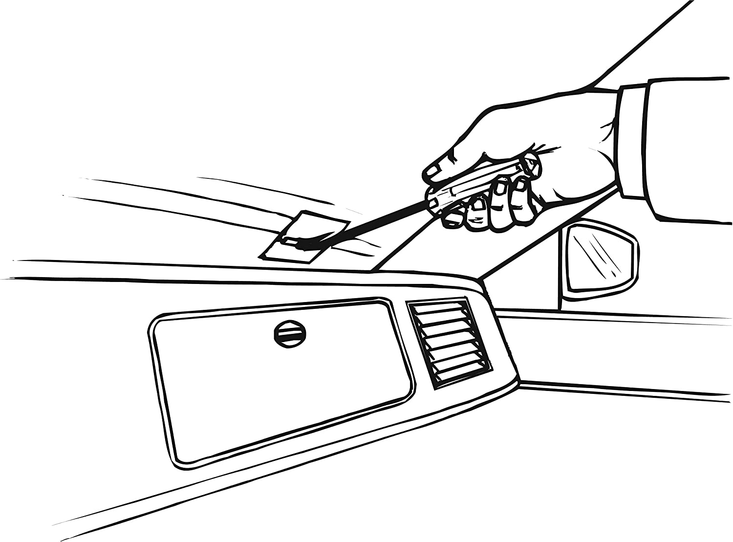 Lisle 52000 Razor Blade Scraper - Razor Blade Scraper image number 3