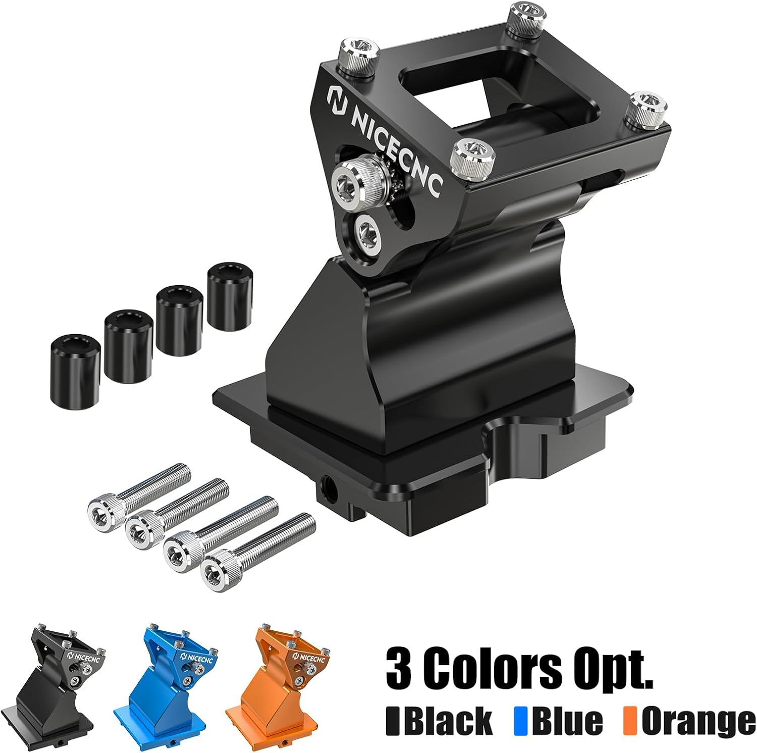 NICECNC Angle Adjustable GPS Phone Mount Compatible with KTM 390 Adventure 2020-2023,790 890 Adventure R/S/Rally 2019-2022,Husqvarna Norden 901 2022-2023,Black image number 6